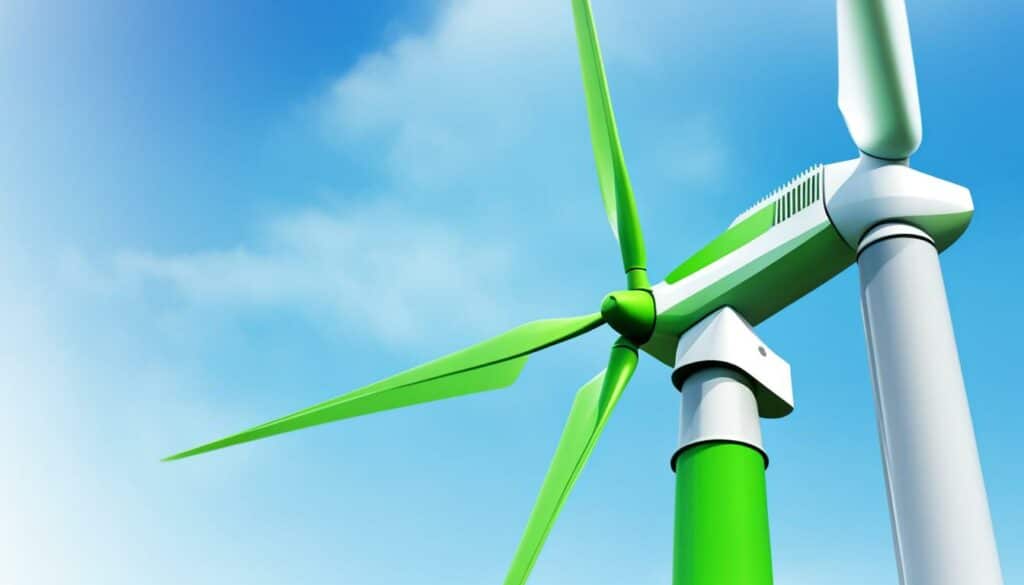Komponenten einer Windkraftanlage