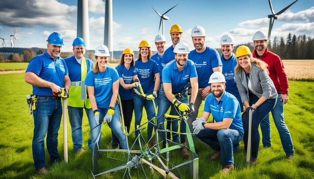 Partizipation bei Windkraftprojekten