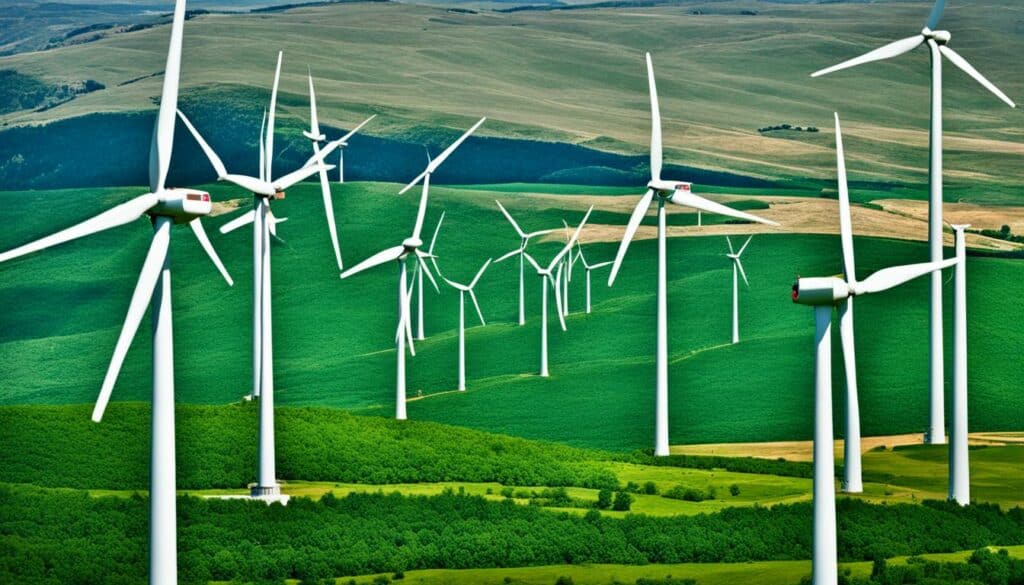 visuelle Integration von Windkraftanlagen